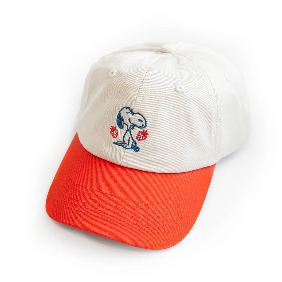 Snoopy Strawberry Dad Hat