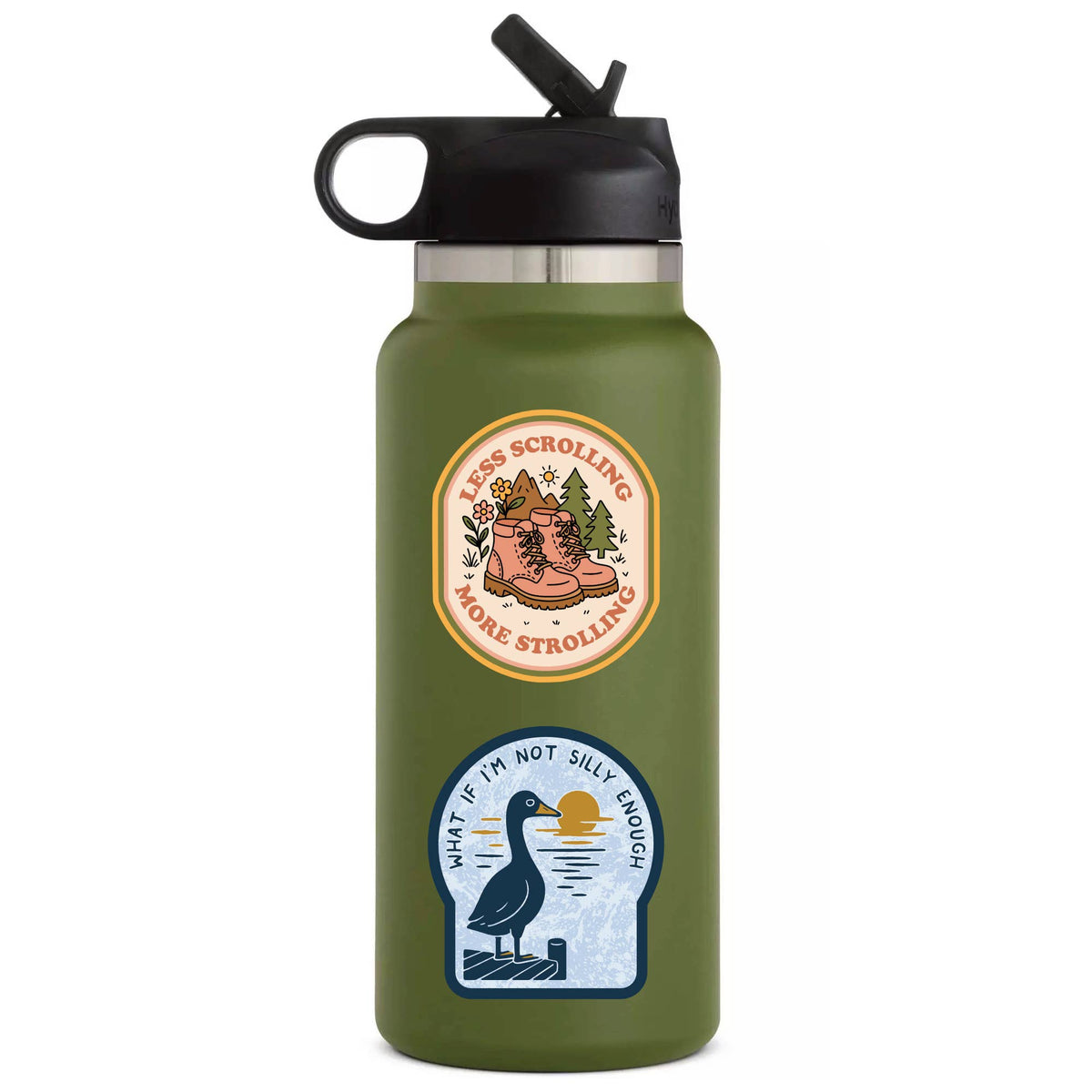 Cute Outdoors Hiking Nature High Quality Vinyl Sticker