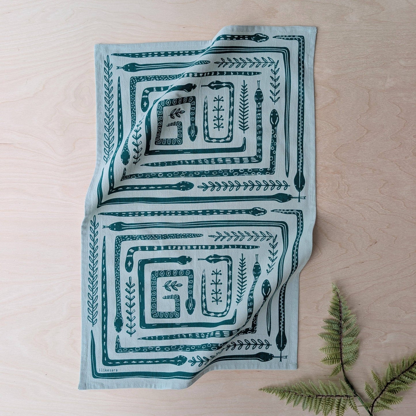 Tea Towel | Serpents