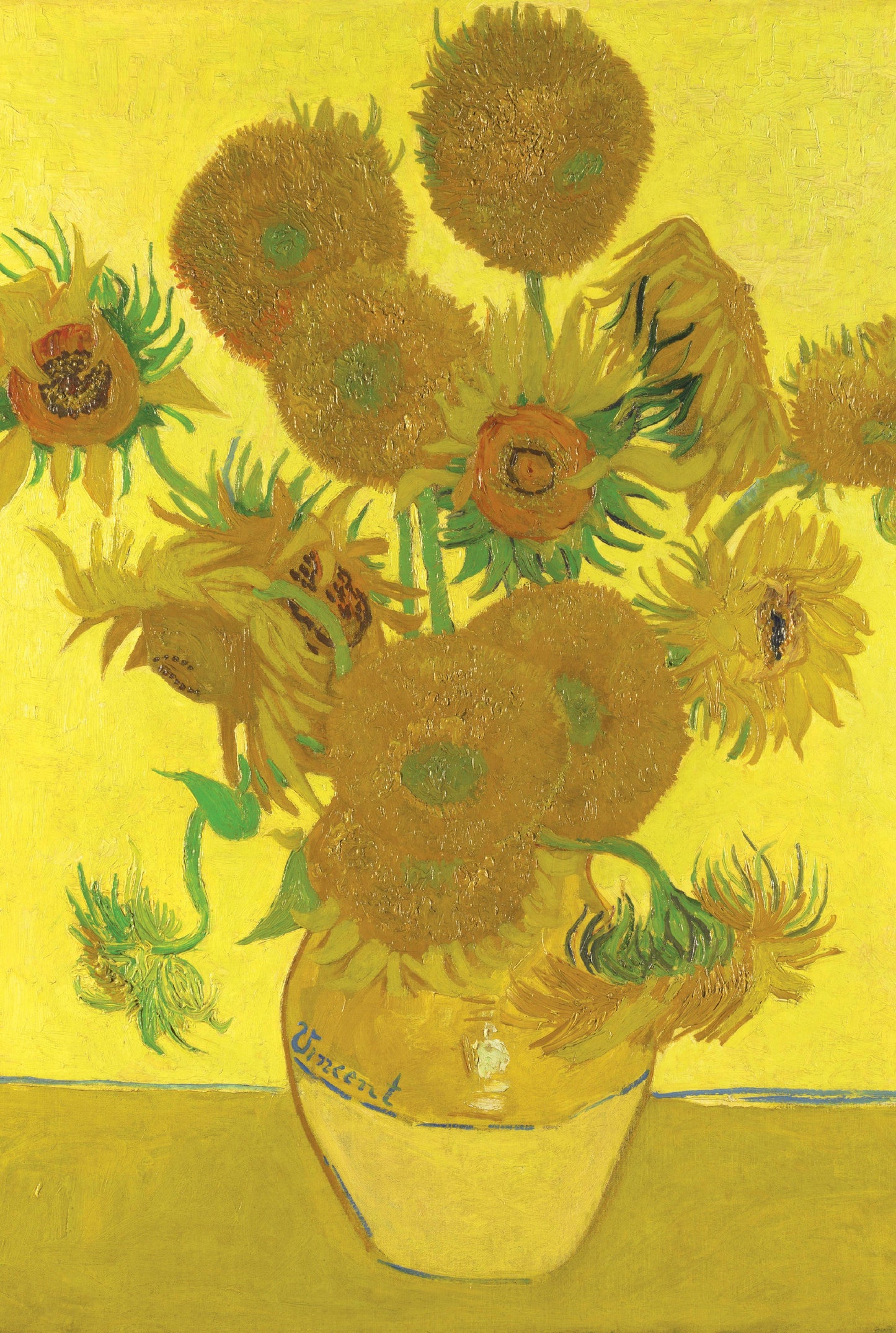 Van Gogh: Sunflowers Fine Art Adult Puzzle