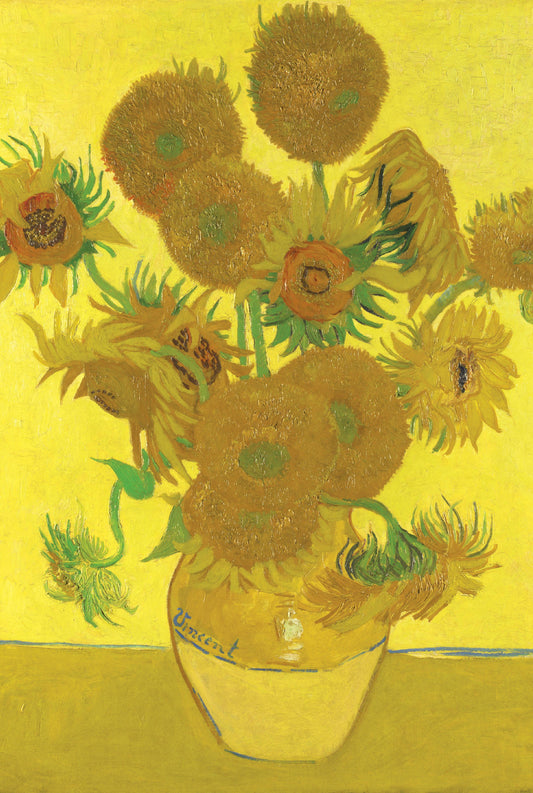 Van Gogh: Sunflowers Fine Art Adult Puzzle