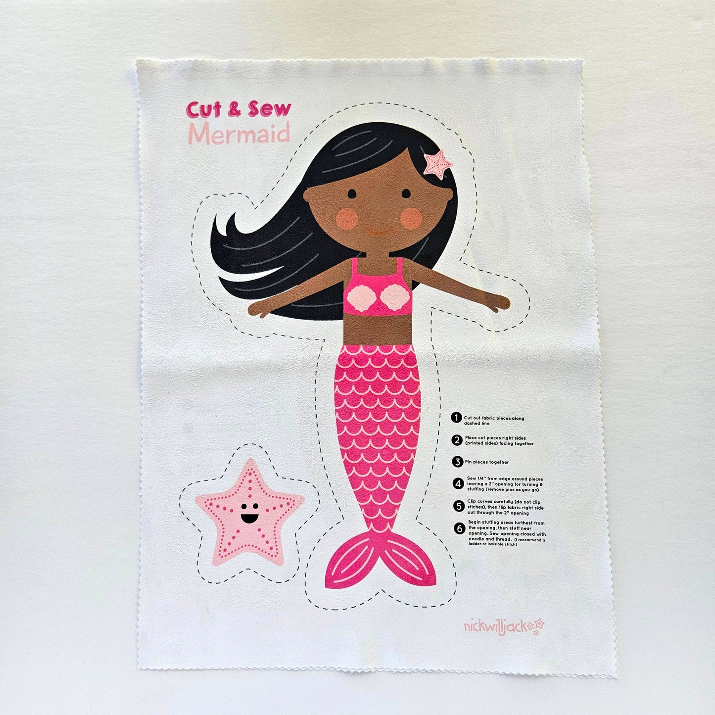 Sew Your Own Mermaid Doll 