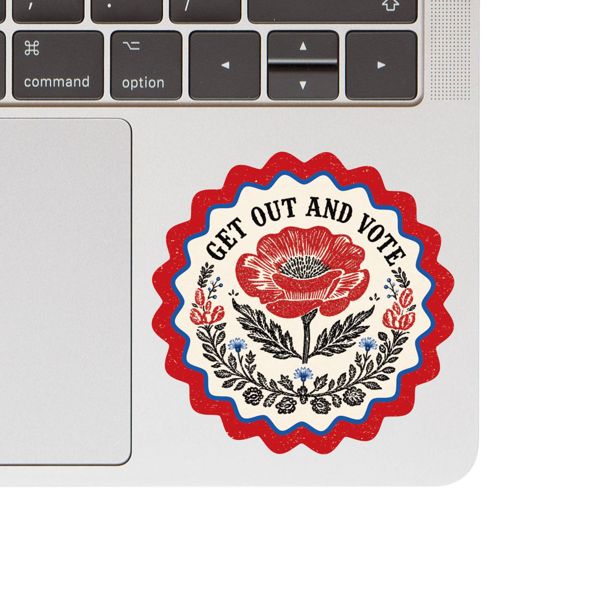 Get Out and Vote High Quality Vinyl Sticker