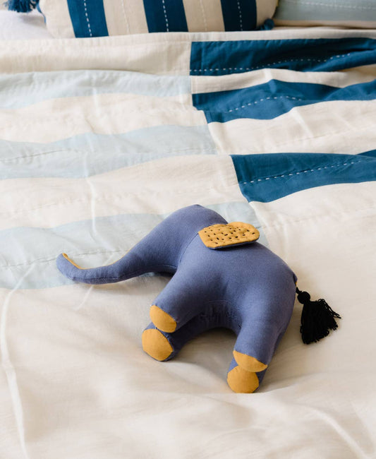 Kantha Handmade Stuffed Elephant