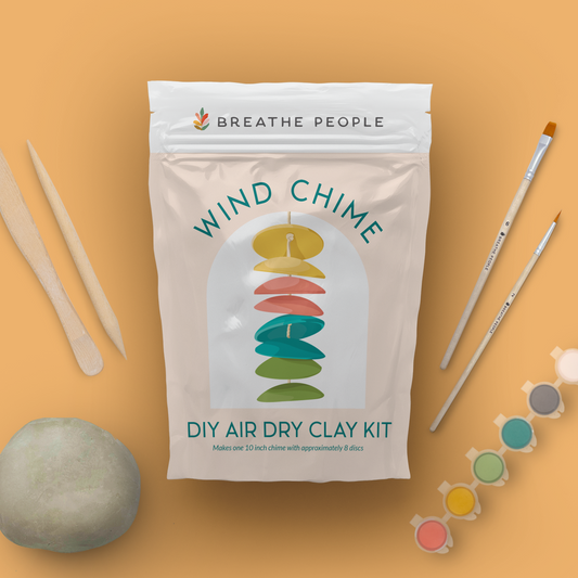 DIY Air Dry Clay Kit- Make Your Own Wind Chimes