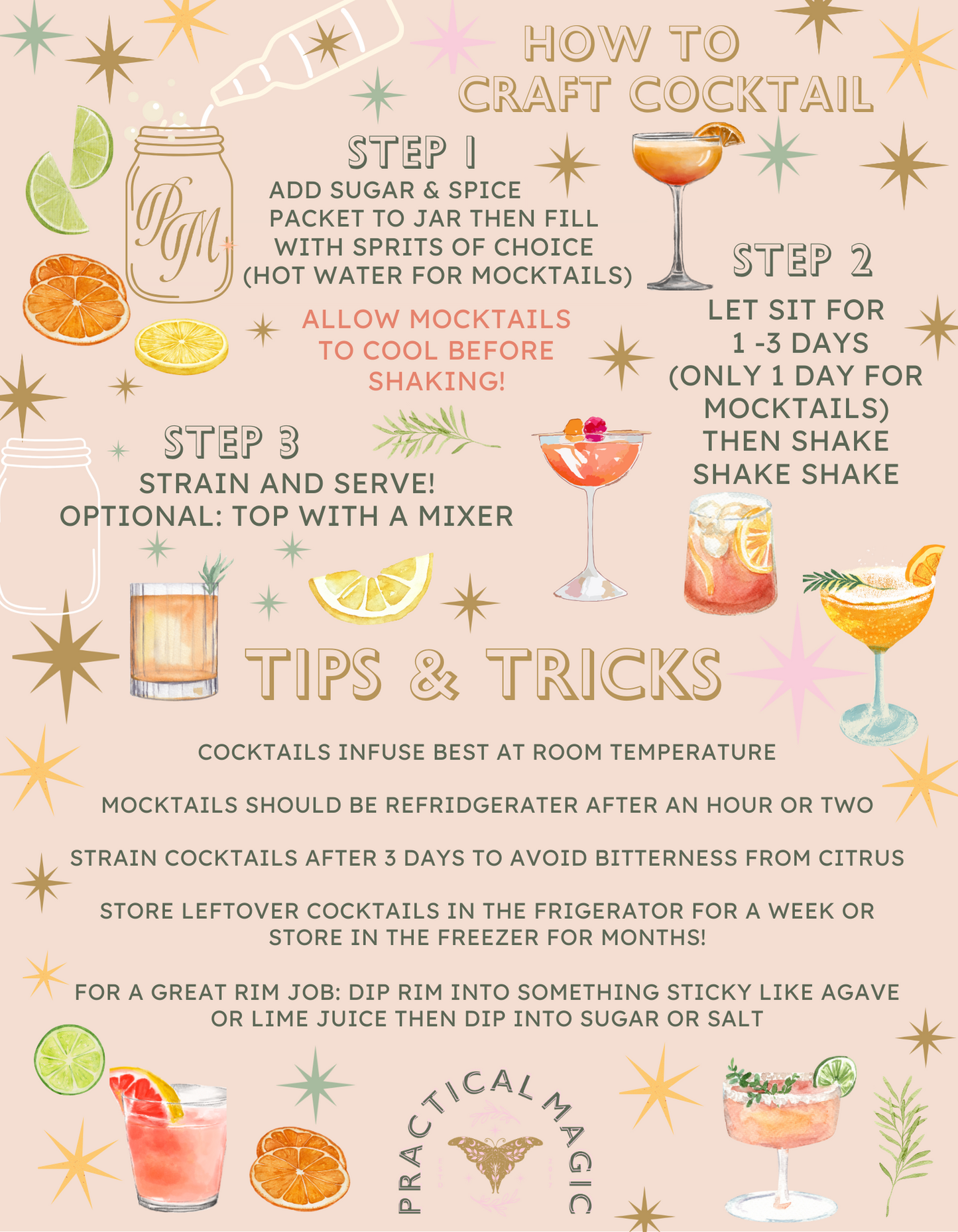 Midnight Margarita Craft Cocktail Infusion Kit