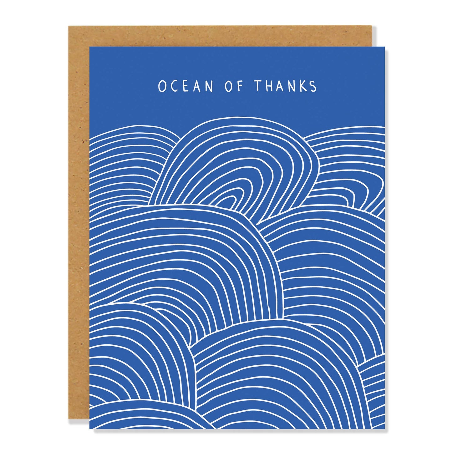 Ocean of Thanks - Greeting Card