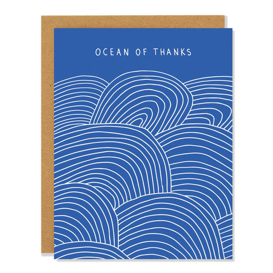 Ocean of Thanks - Greeting Card