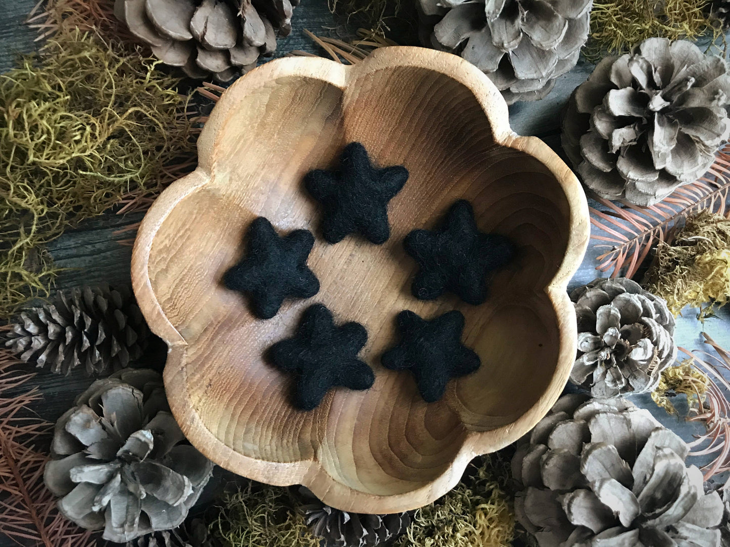Felted Wool Star