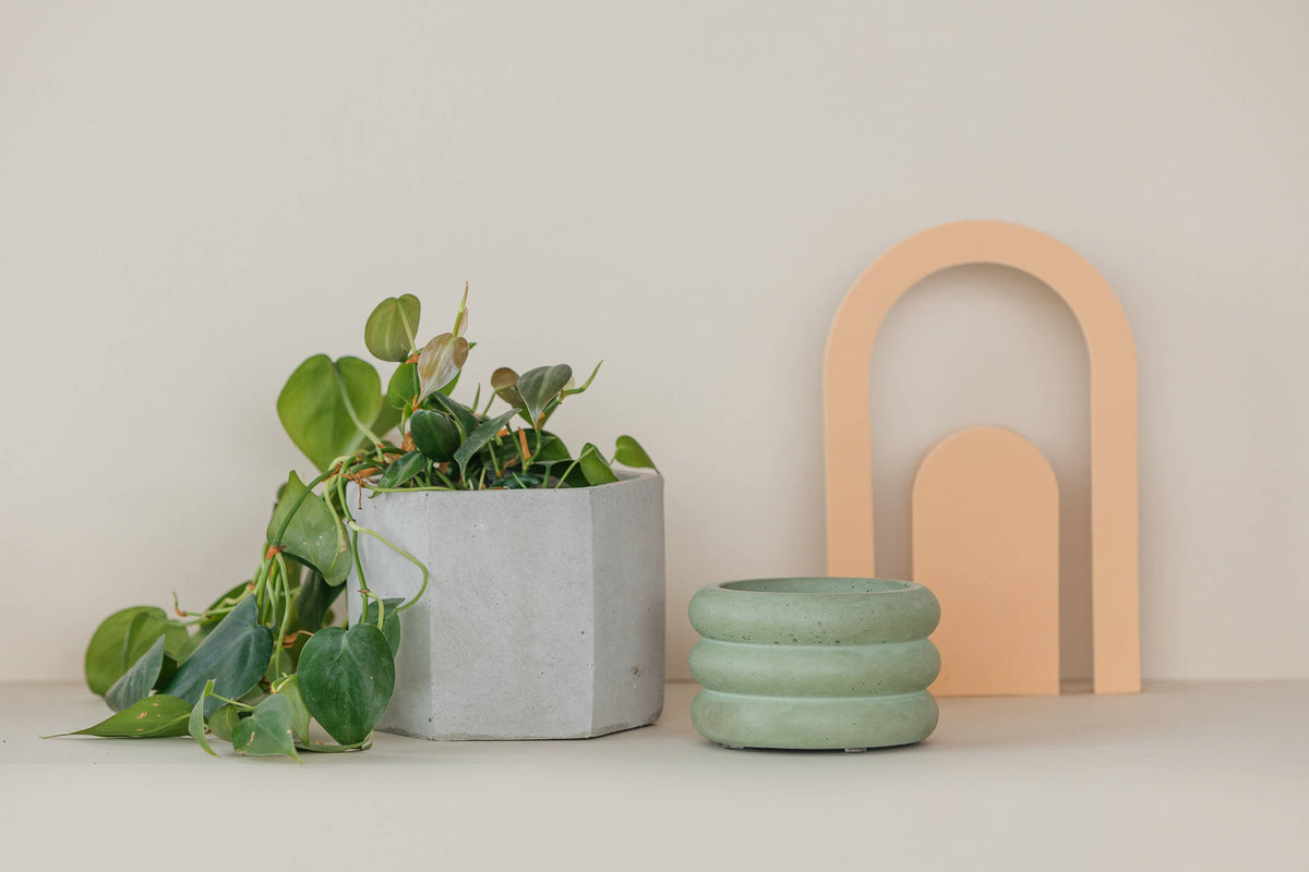 Bubble Planter - 4" | Concrete Modern Planter