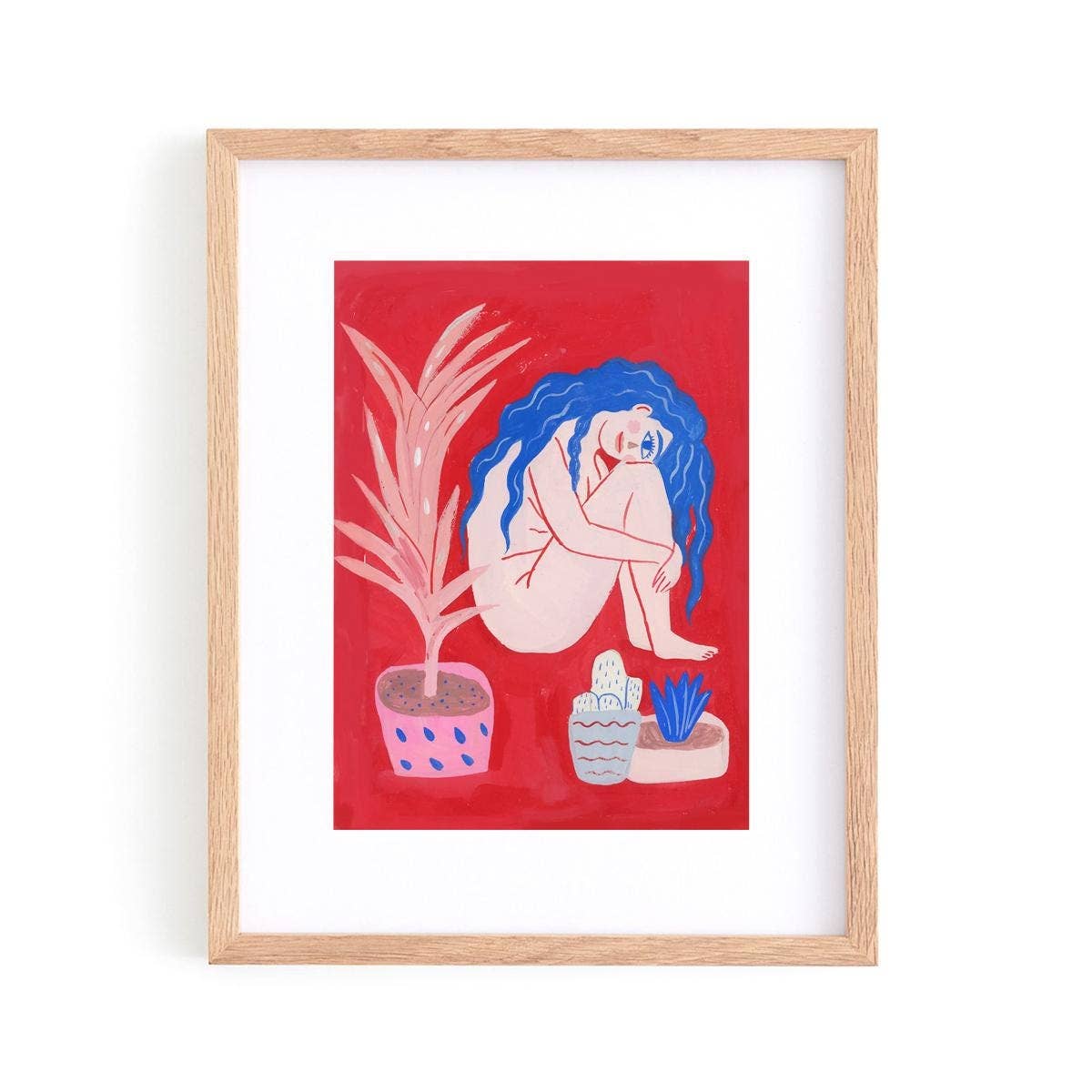 Art Print - Cyclops In Love by Sarah Walsh