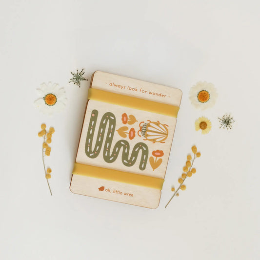 Little Nature Press - Mini Wooden Flower Press-Snake Design