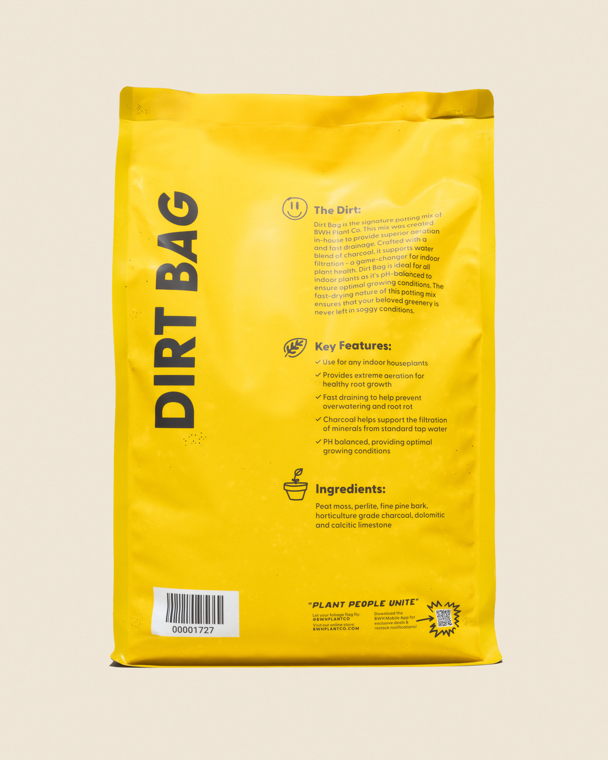 Dirt Bag: 2 Gallon