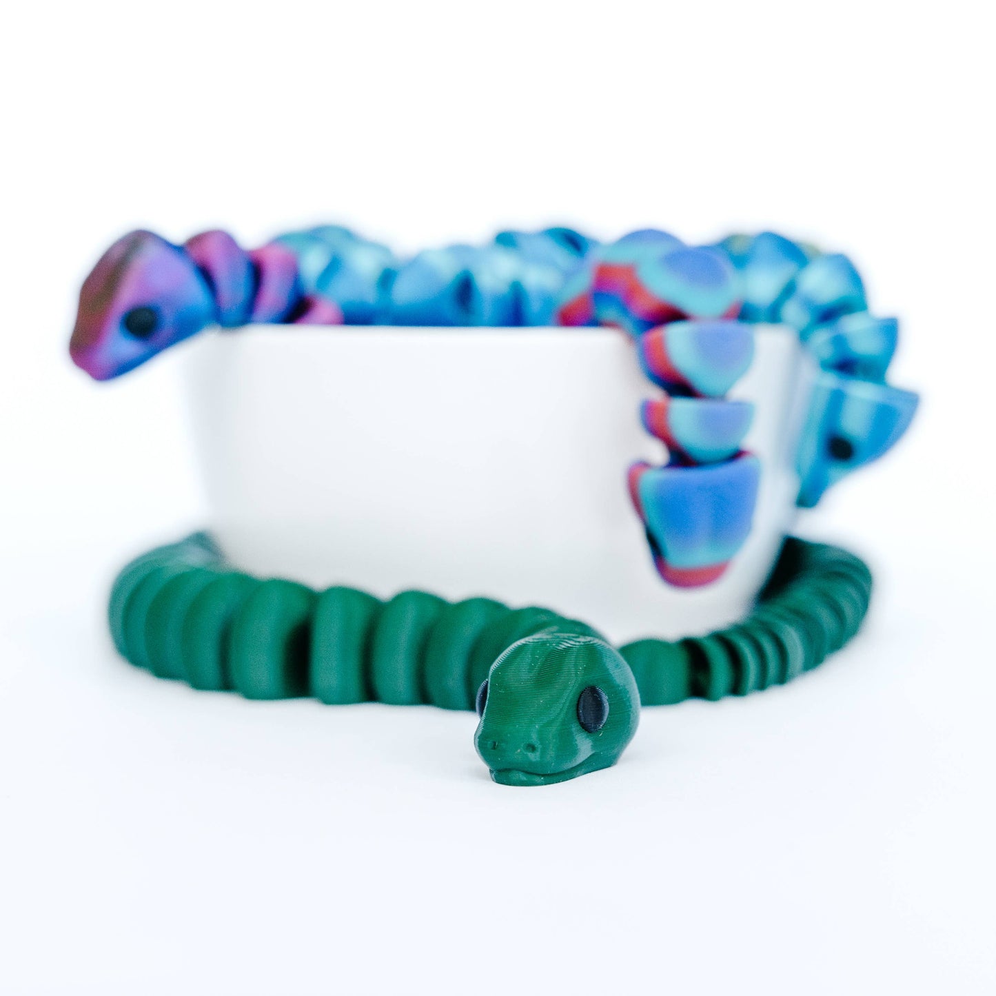 Small 3D Printed Snakes – Assorted Colors
