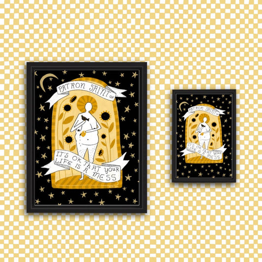 PATRON SAINT Art Print