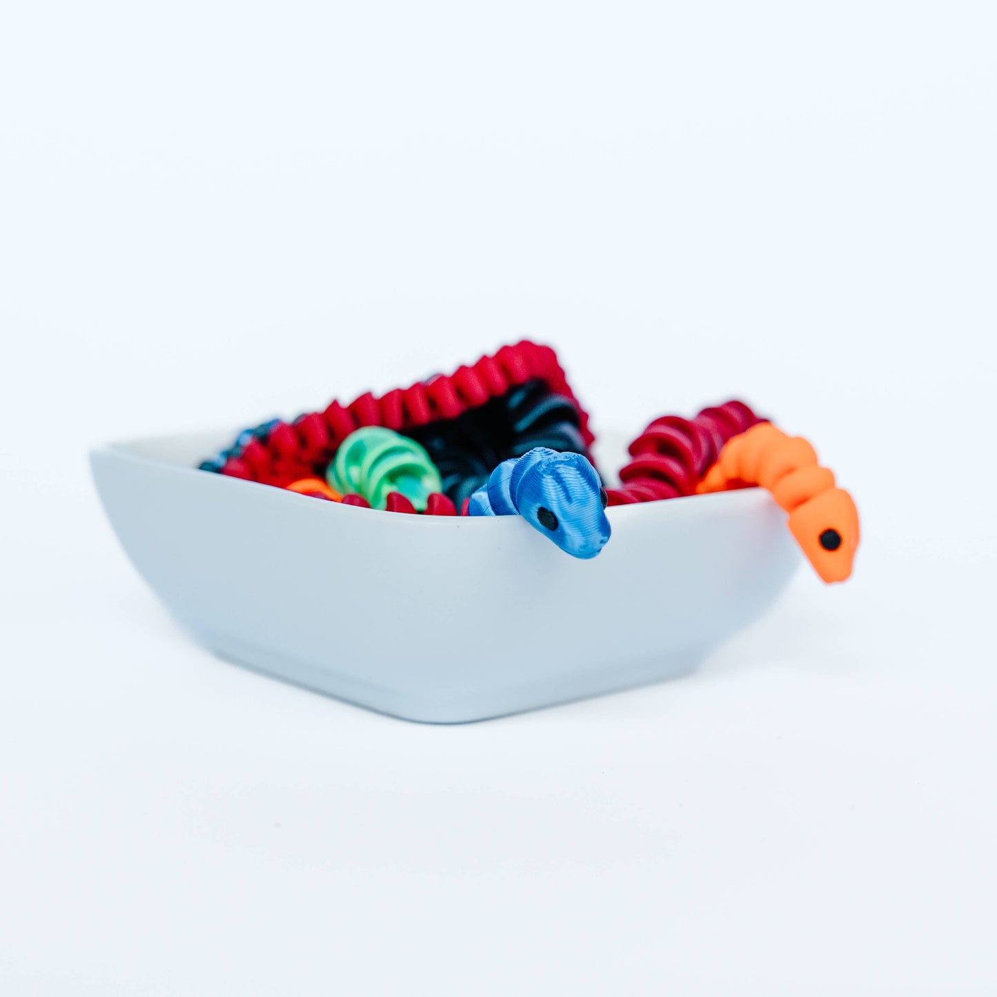 Small 3D Printed Snakes – Assorted Colors