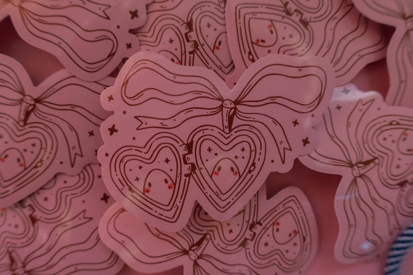 Ghostie Locket Sticker