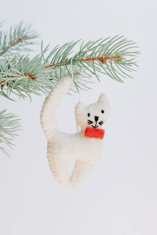 Christmas Cat Ornament