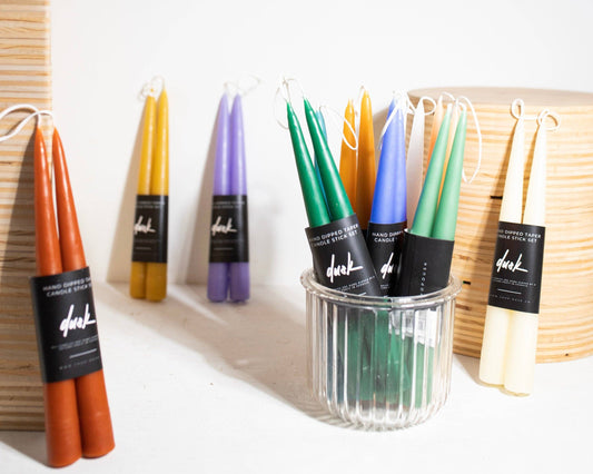 9” Candle Stick Set