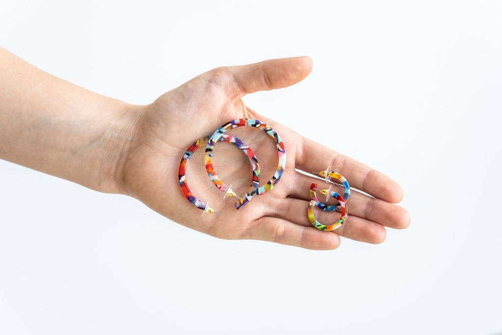 Cam Mini Hoop Earrings