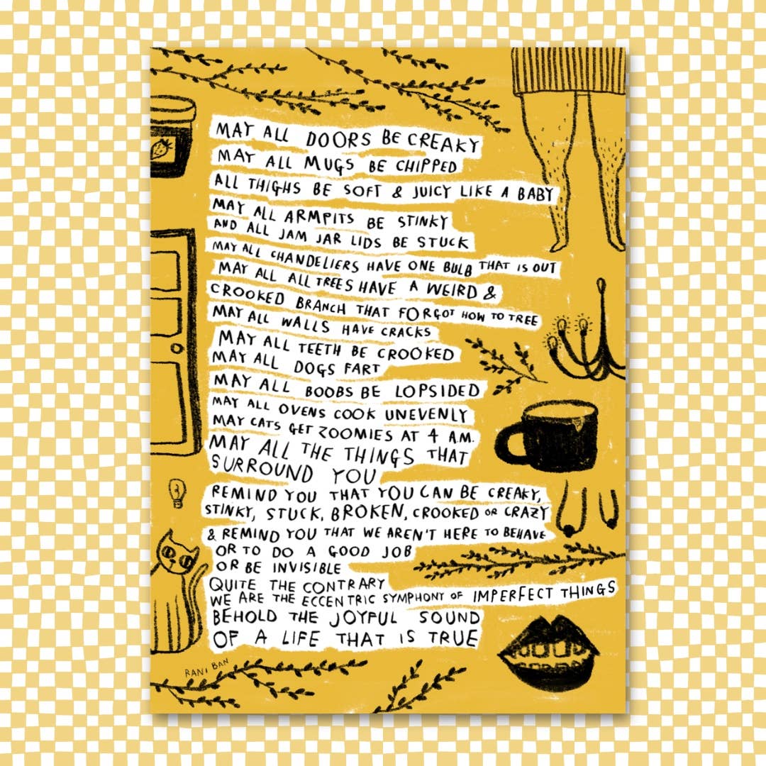 BROKEN THINGS Art Print